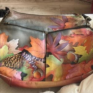 Colorful Autumn Leaves Women's Bag